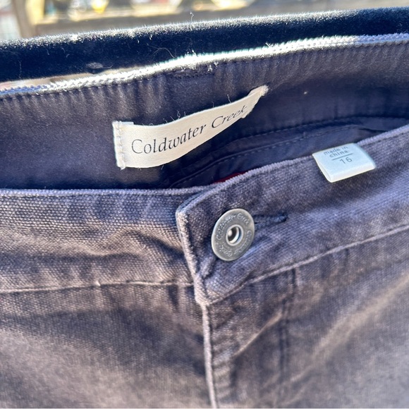 Coldwater Creek Charcoal Gray Bootcut Jeans 16 NWT - Picture 5 of 5